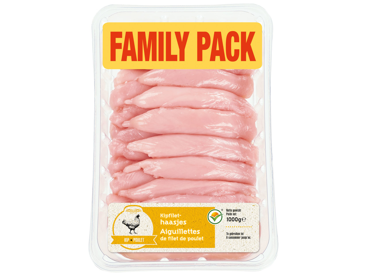 Aiguillettes de poulet