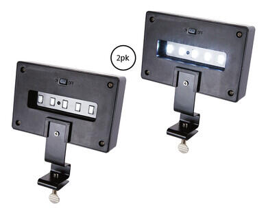Solar Gutter or Fence Light 2pk