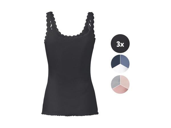 Ladies' Ribbed Vest Tops