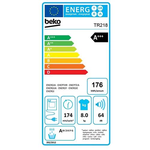 BEKO Sèche-linge, TR218