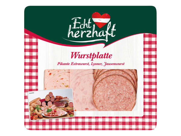 ECHT HERZHAFT Wurstplatte
