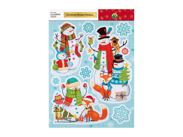 Livarno Home Christmas Window Stickers