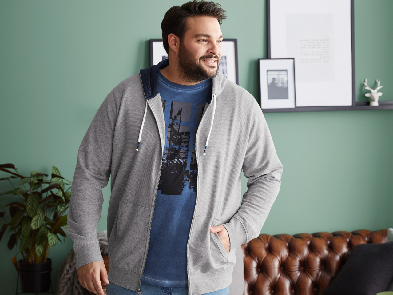 LIVERGY(R) Herren Sweatjacke1