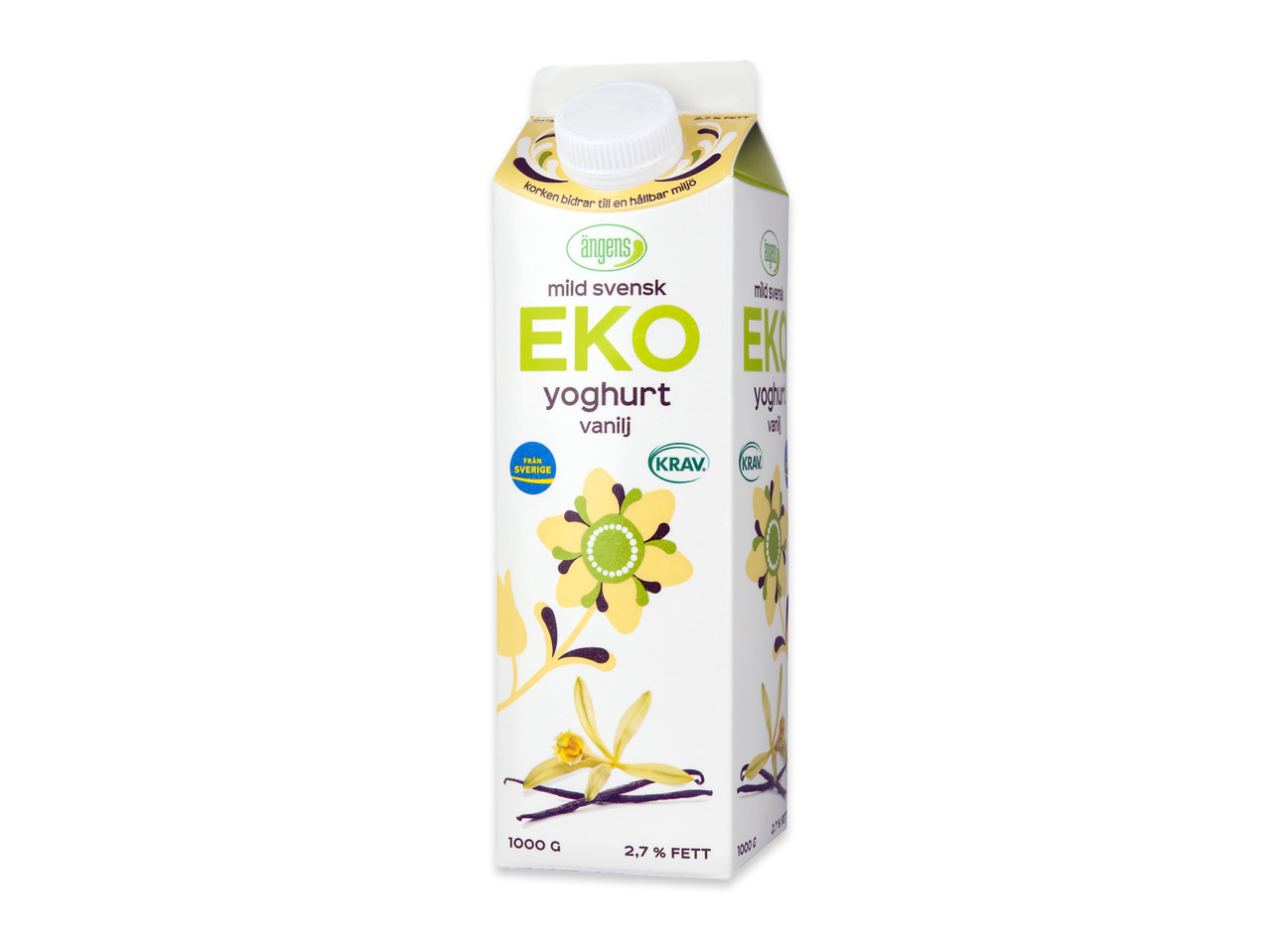 Mild yoghurt, vanilj