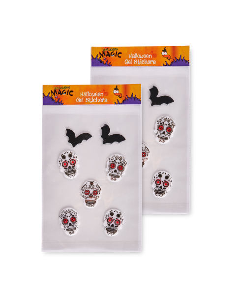 Day of the Dead Gel Stickers 2-Pack