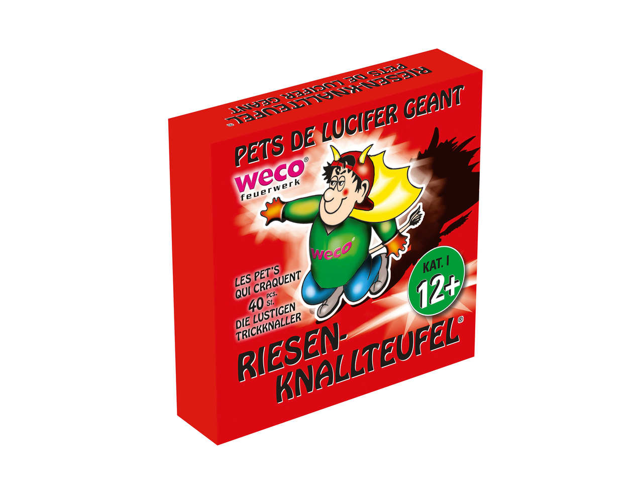 Pets de Lucifer géants, lot de 40