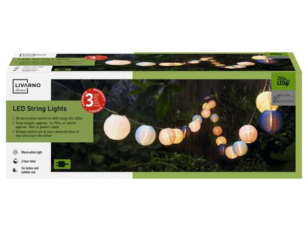 LIVARNO HOME SVĚTELNÝ LED ŘETĚZ