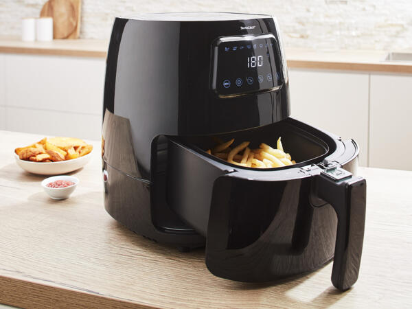 Friteuse à chaleur tournante numérique