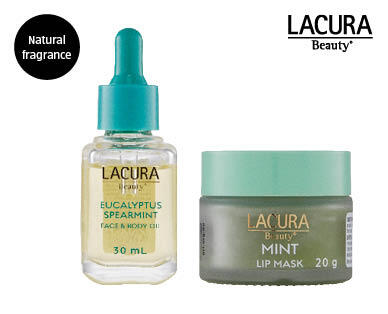 Lacura Beauty Lip Mask and Body Oil Gift Set