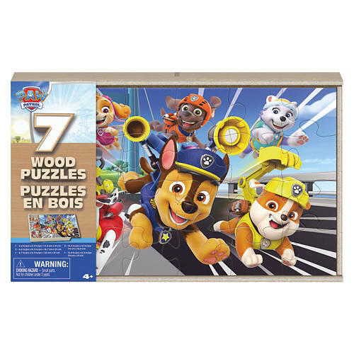 7 Wooden Puzzles Bundles - Paw Patrol