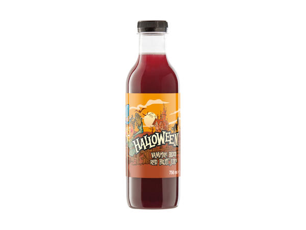 Jus de fruits rouges "sang de vampire"