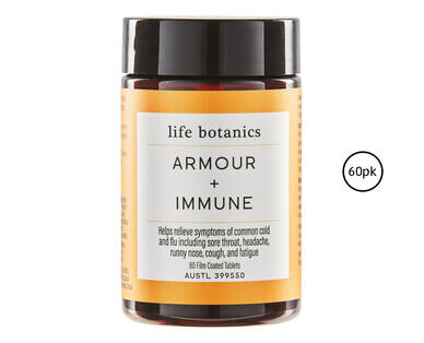 Life Botanics Armour + Immune 60pk