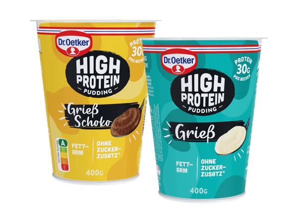High Protein Pudding Grieß
