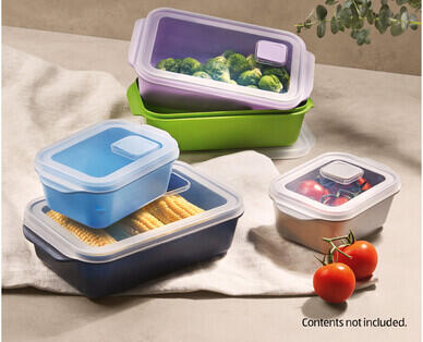 Microwave Safe Food Containers 5pc Set