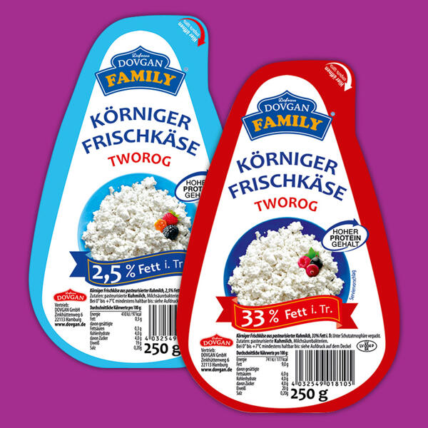 Körniger Frischkäse
