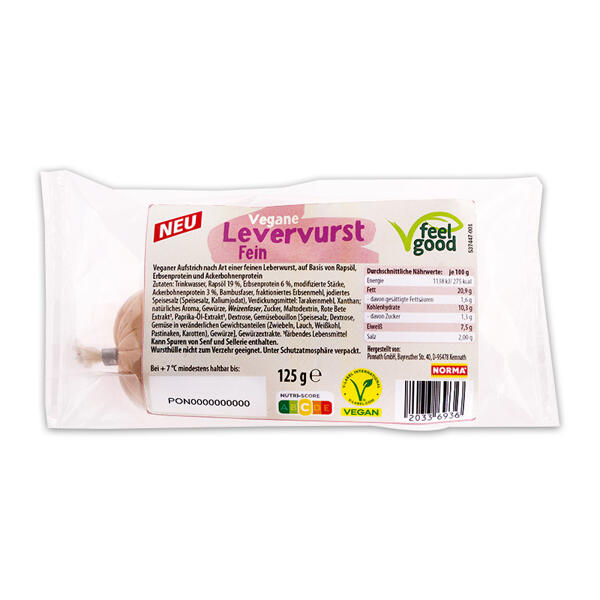 Vegane Levervurst