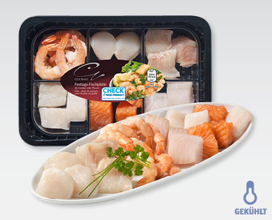 GOURMET Festtags-Fischplatte