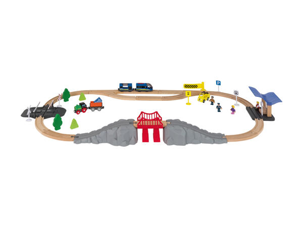Chemin de fer "Train de passagers", 57 pièces