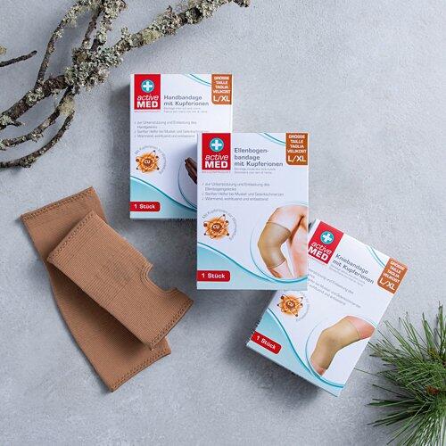 ACTIVE MED Bandagen mit Kupferionen