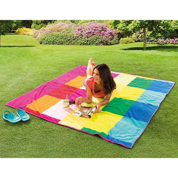 XXL-Velours-Jacquard-Strandtuch