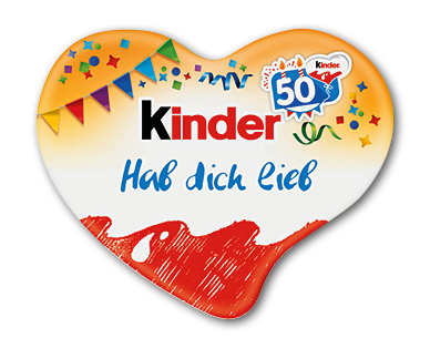 KINDER(R) Schokoladenherz
