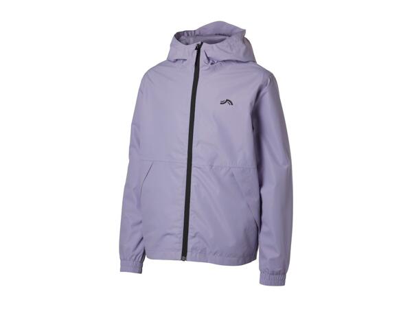 CRIVIT Kids' Purple Waterproof Jacket