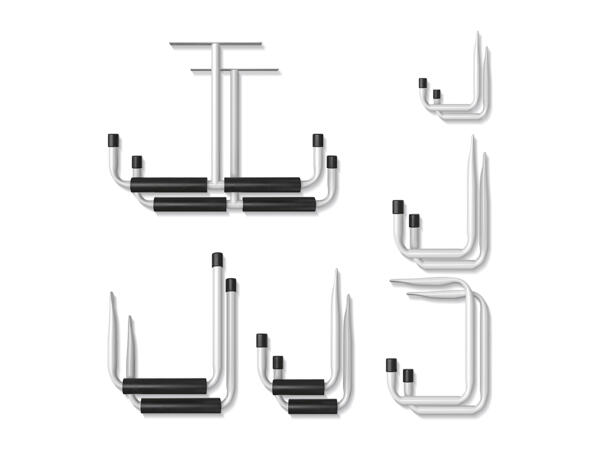 Parkside Hook Set - 12 piece set