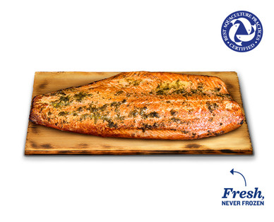 Fresh Maui Pineapple Cedar Plank Salmon Side