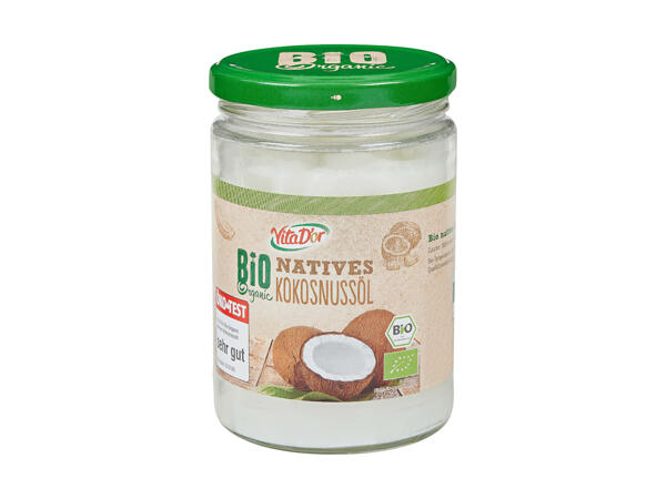Huile vierge de noix de coco bio