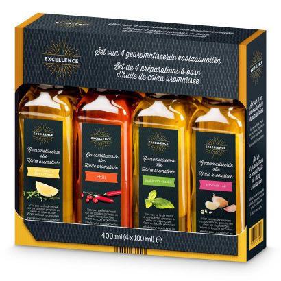 Aromatisiertes Rapsöl, 4 St.
