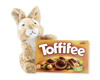 Lapin en peluche Toffifee STORCK(R)