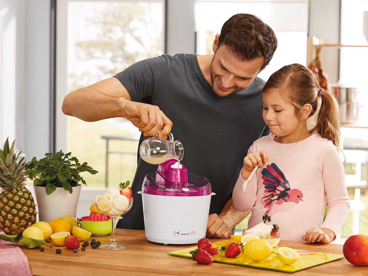 Silvercrest Ice Cream Maker1