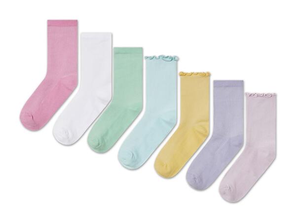 Kleinkinder/Kinder Socken, 7 Paar