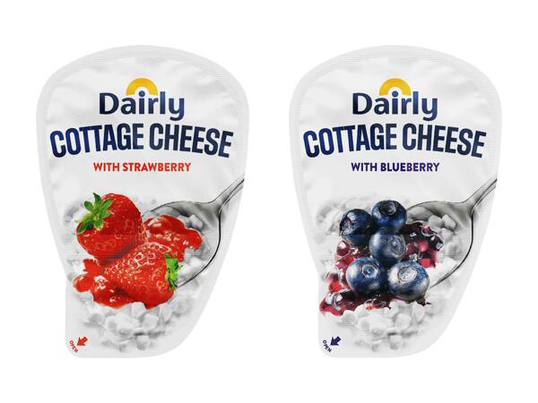 Fromage cottage aux fruits