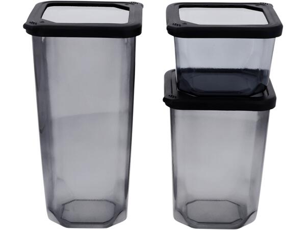 Food Storage Containers, 3 or 4 pieces