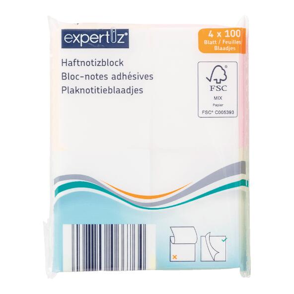 EXPERTIZ(R) 				Selbstklebende Notizzettel