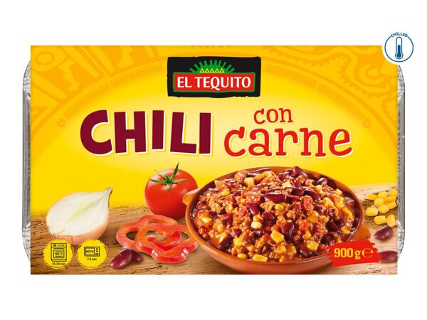 El Tequito Chili con Carne