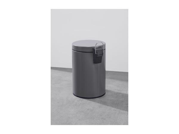 Livarno Home Grey Pedal Bin