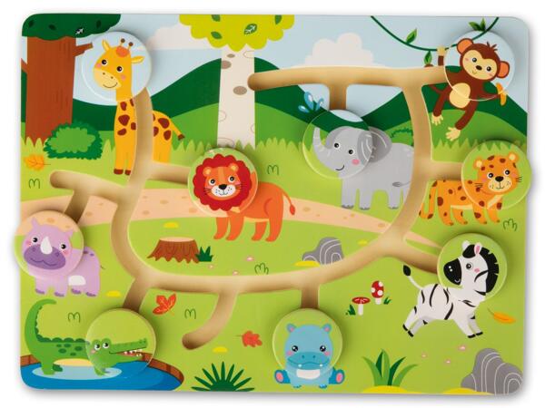 Holz-Lernpuzzle