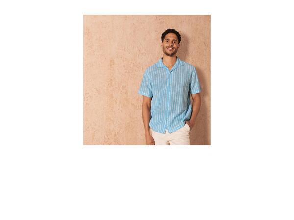 Livergy Men's Linen Blend Shirt