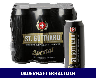 ST. GOTTHARD 
 SPEZIALBIER HELL