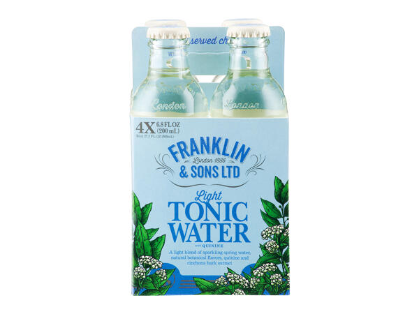 Franklin & Sons Ltd Light Tonic Water