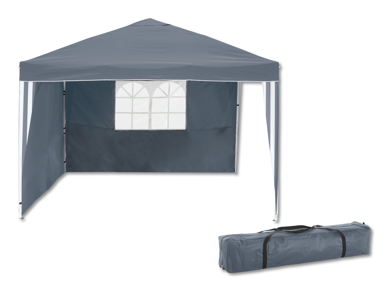 Tonnelle de jardin pliable avec 2 parois