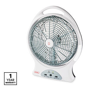 Rechargeable Fan with LED Lights