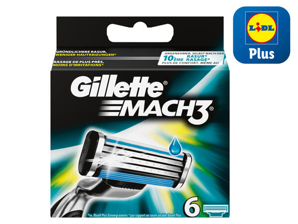 Gillette Mach3 Rasierklingen