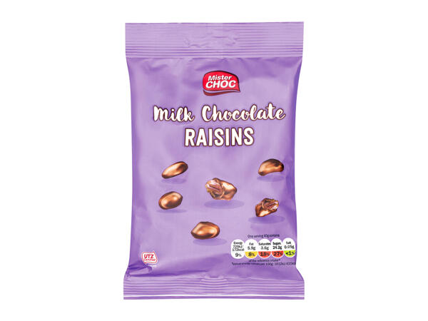 Mister Choc Choc Coated Raisins/Peanuts