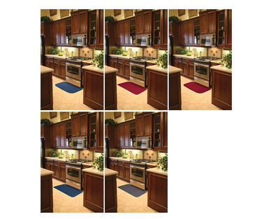 Huntington Home 32" L x 20" W Memory Foam Kitchen Mat