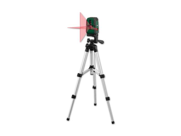 Kreuzlinienlaser mit Stativ