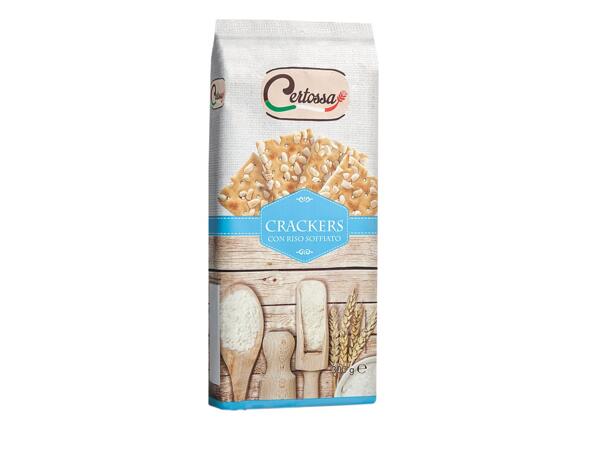 Puffed Rice Crackers