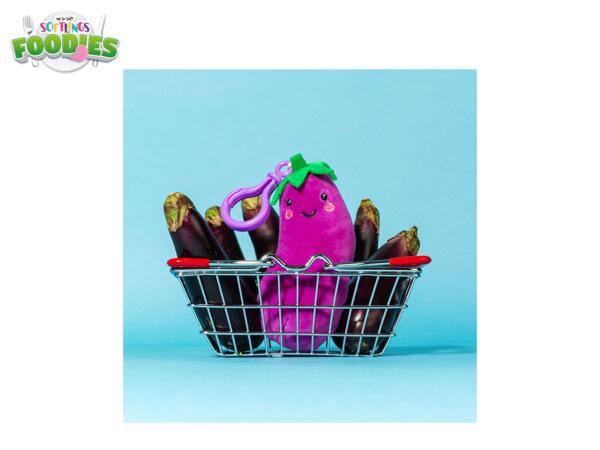 Softlings Rucksack Aubergine Clip On Toy Assortment
